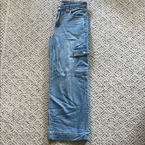 Super high rise baggy wide leg jeans